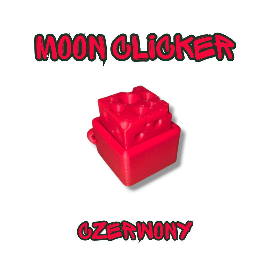 Moon Clicker Czerwony